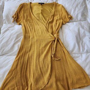 Lulu's flirty yellow summer dress